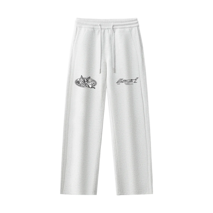essence straight leg sweatpants