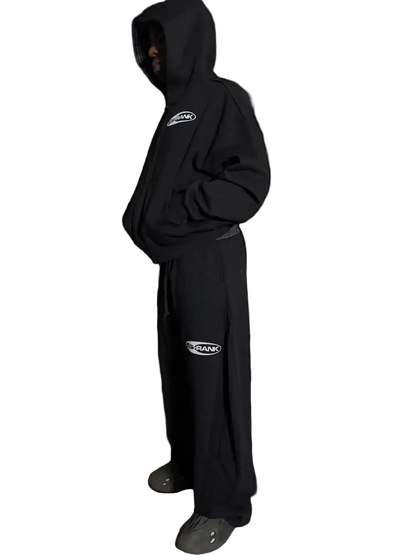 Plaid Waistband Barrel Sweatpants