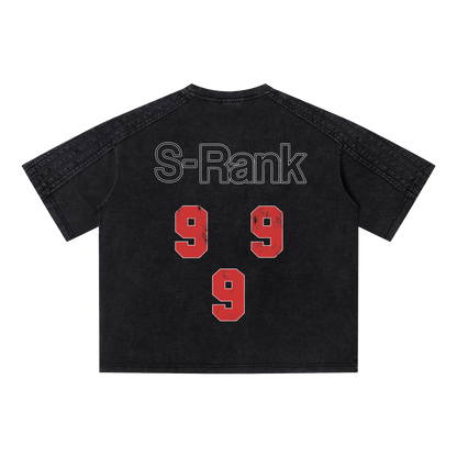 Unisex Vintage Wash Boxy T-Shirt