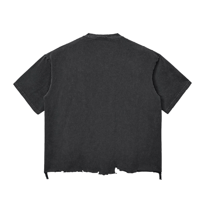 essence snowwash boxy tee